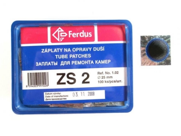 Obrázek záplaty Ferdus ZS 2 25mm 1ks