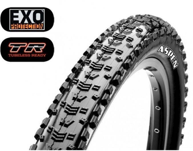 Obrázek MAXXIS ASPEN 29X2,4 WT EXO TR 120 TPI MTB kevlar