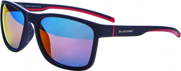 Obrázek BLIZZARD sun glasses POLSF704130 rubber black 63-17-133