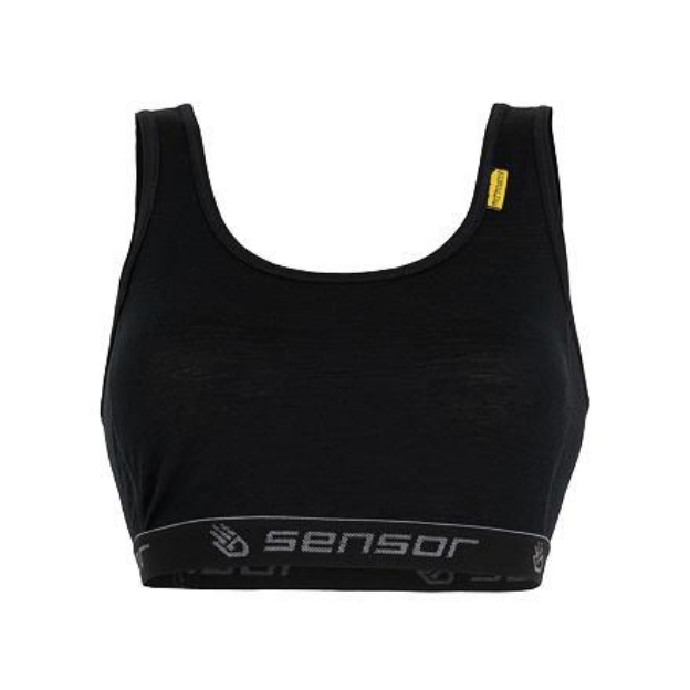 Obrázek SENSOR MERINO ACTIVE dámská podprsenka černá