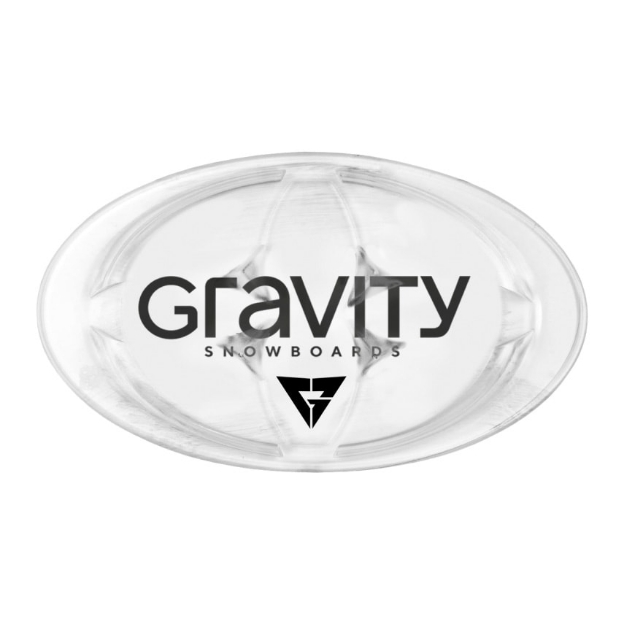 Obrázek Grip GRAVITY LOGO MAT clear/black