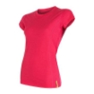 Obrázek SENSOR MERINO ACTIVE dámské triko kr.rukáv magenta