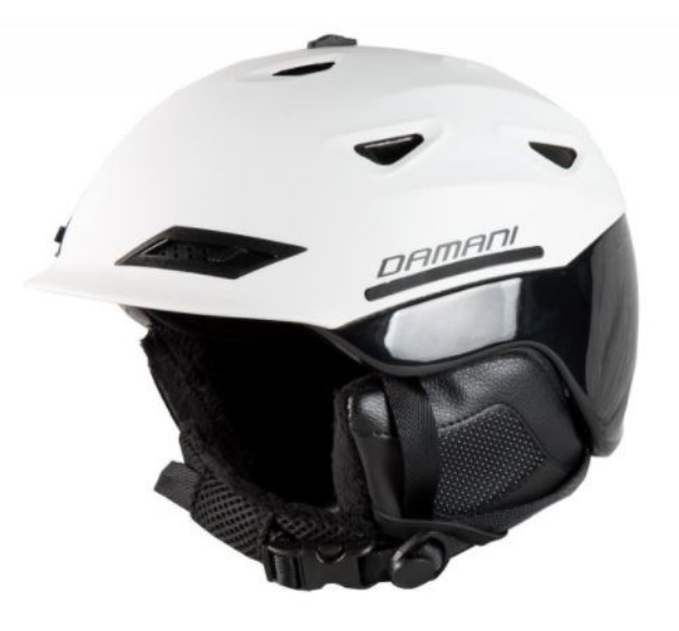 Obrázek Zimní helma Damani SCORPION - bílá/černá