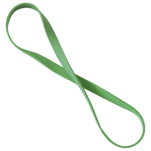 Obrázek YATE Guma posilovací "O"  střední/zelená
