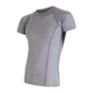 Obrázek SENSOR MERINO ACTIVE pánské triko kr.rukávv.šedá