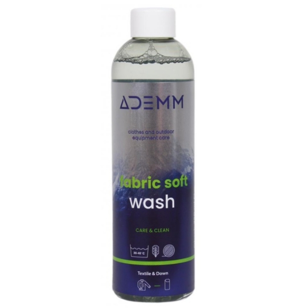 Obrázek prací a impregnační prostředky ADEMM Fabric Soft Wash 250 ml, CZ/SK