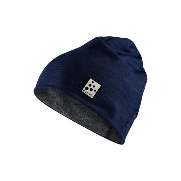 Obrázek Čepice CRAFT Microfleece Ponytail tmavě modrá
