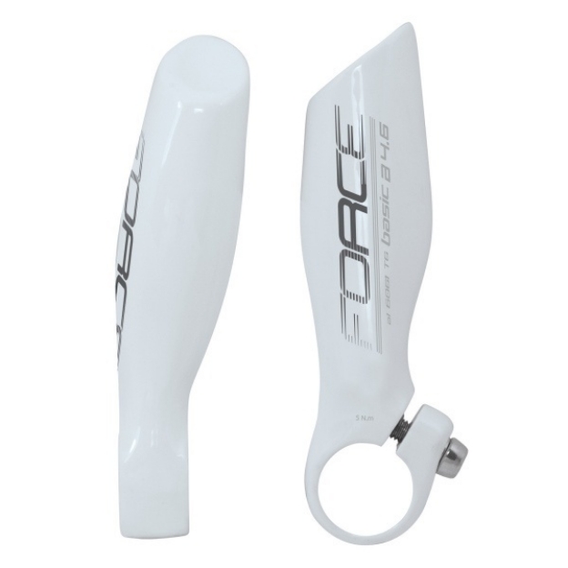 Obrázek Rohy Force B4.6 11,5 cm Al, bílé lesklé