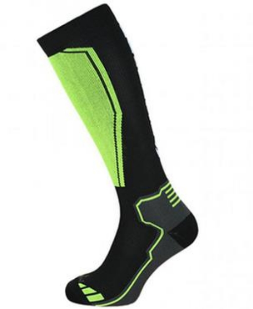 Obrázek ponožky BLIZZARD Compress 85 ski socks černá/zelená