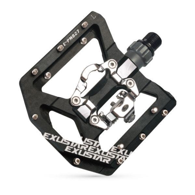 Obrázek pedály nášlapné EXUSTAR PM827 - black
