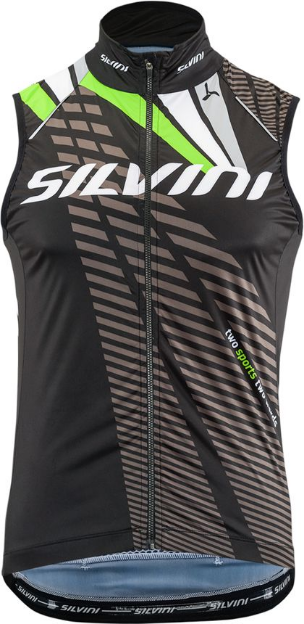 Obrázek Silvini Pánská cyklo vesta Team černá