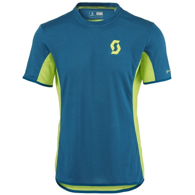 Obrázek Shirt Trail RUN Crew s/sl sea bl/ma gr