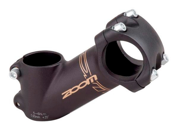 Obrázek Představec Ahead ZOOM Plus 1-1/8" Al 90mm, 35st., průměr 31.8