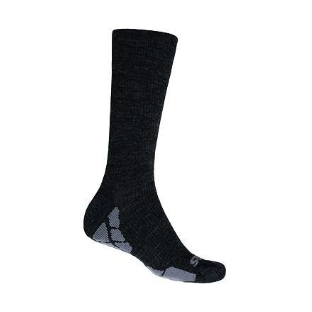 Obrázek SENSOR PONOŽKY HIKING MERINO černá/šedá