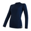 Obrázek SENSOR MERINO DF dámské triko dl.rukáv deep blu
