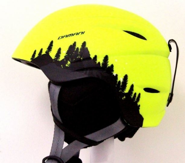 Obrázek Zimní helma Daman LION - žlutá