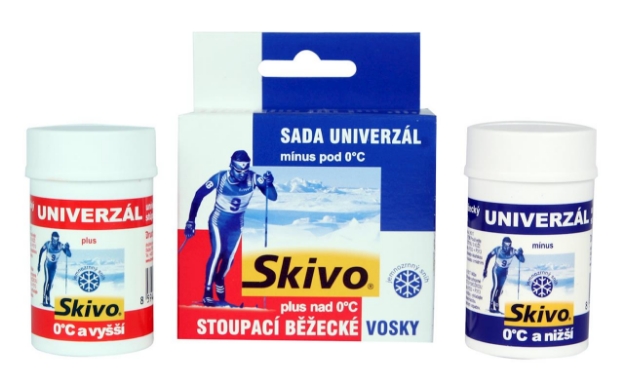 Obrázek SKIVO UNIVERSAL - souprava běžeckých vosků