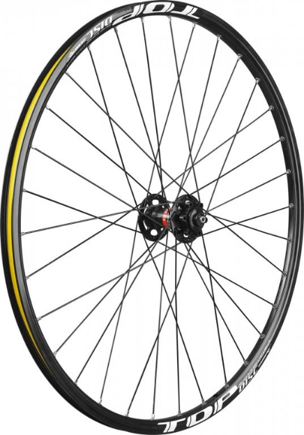 Obrázek kolo zapletené Remerx TOP DISC 622-19 přední  32 děr černé Centerlock RX2132