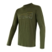 Obrázek SENSOR MERINO ACTIVE TRACK pánské triko dl.rukáv safari