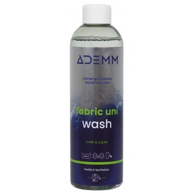 Obrázek prací a čistící prostředky ADEMM Fabric Uni Wash 250 ml, CZ/SK