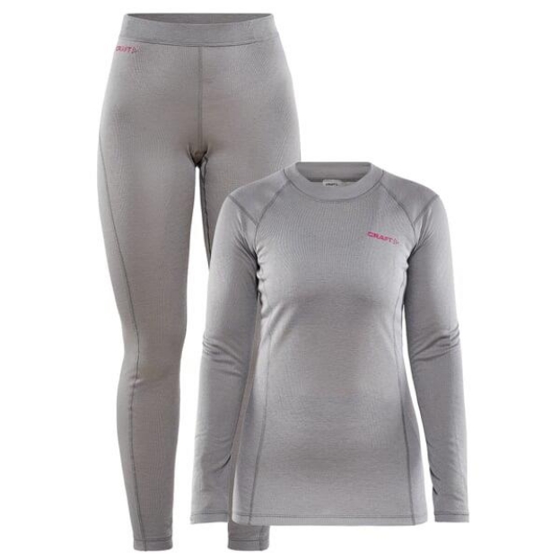 Obrázek W Set CRAFT CORE Warm Baselayer šedá