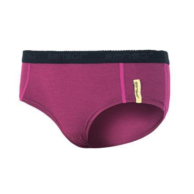 Obrázek SENSOR MERINO ACTIVE dámské kalhotky lilla