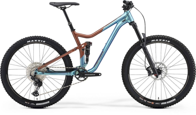 Obrázek Merida ONE-FORTY 600 2021Silk Bronze/Blue