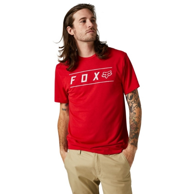 Obrázek Fox Pinnacle SS Tech Tee Red