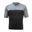 Obrázek SENSOR CYKLO MOTION pánský dres kr.rukáv celozip černá/šedá