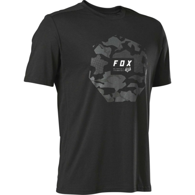 Obrázek Fox Ranger Dr SS Jersey Camo Moth Black