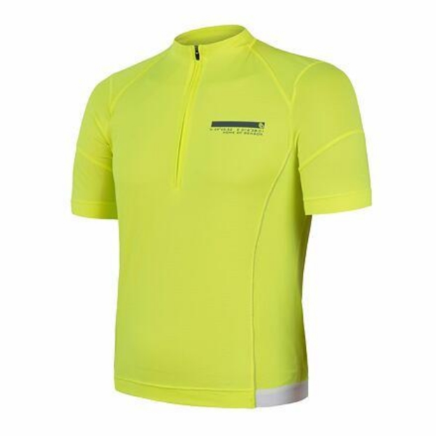 Obrázek SENSOR COOLMAX ENTRY pánský dres kr.rukáv neon yellow
