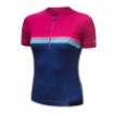 Obrázek SENSOR CYKLO TOUR dámský dres kr.rukáv lilla stripes