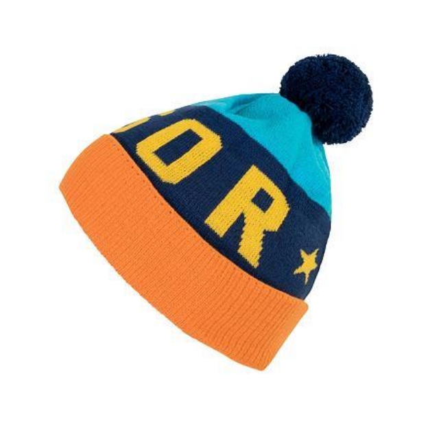 Obrázek SENSOR ČEPICE SNOW oranžová/žlutá/modrá