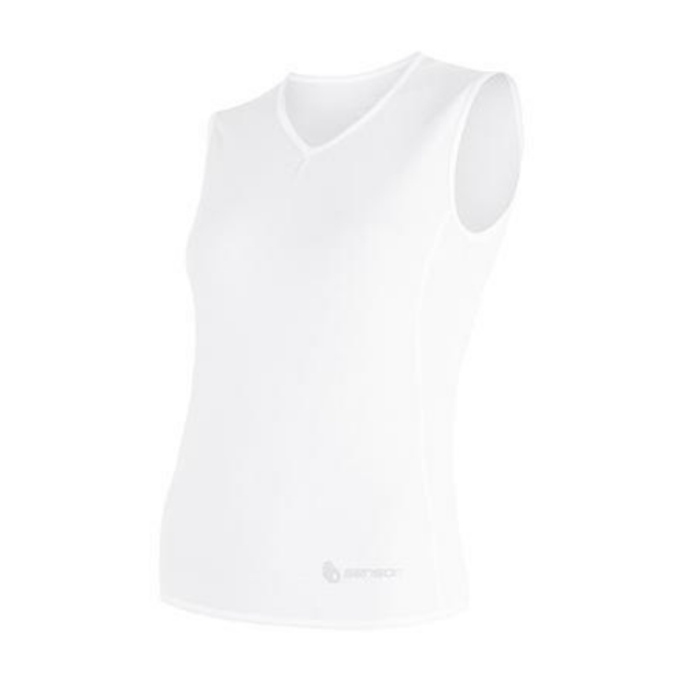 Obrázek SENSOR COOLMAX AIR dámské triko bez rukávu bílá