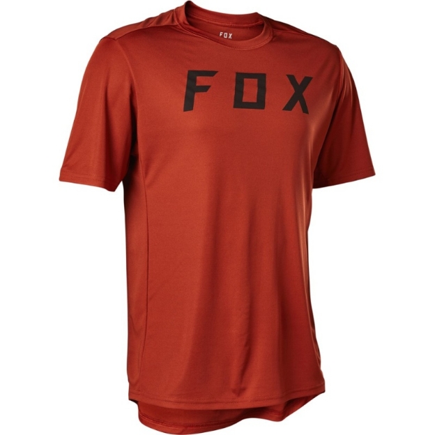 Obrázek Fox Ranger SS Jersey Moth  Red Clear