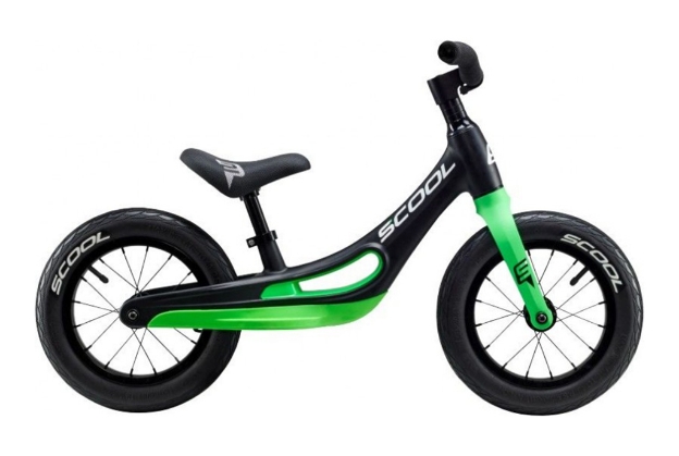 Obrázek S’COOL Dětské odrážedlo pedeX magnesium černo-zelené
