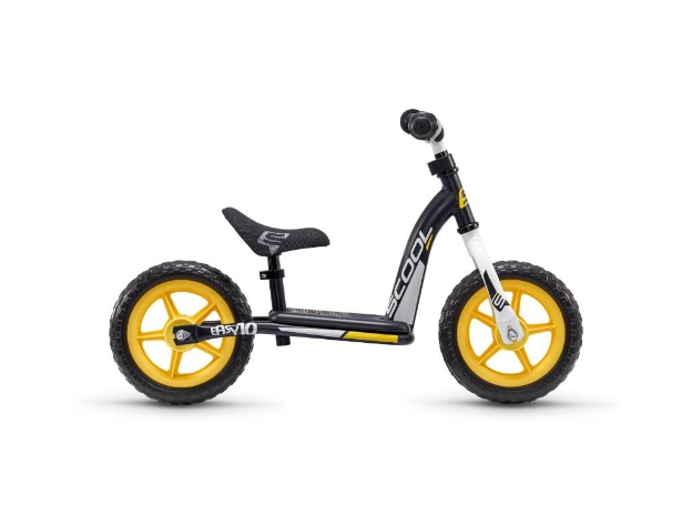 Obrázek S’COOL Dětské odrážedlo pedeX easy 10 černo-žluté