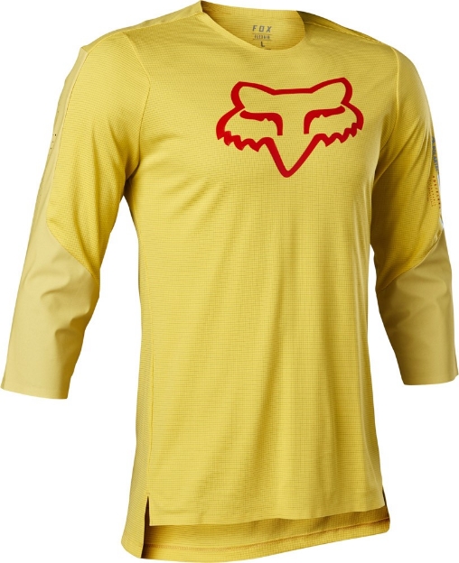 Obrázek Fox Flexair 3/4 Delta Jersey Pear Yellow