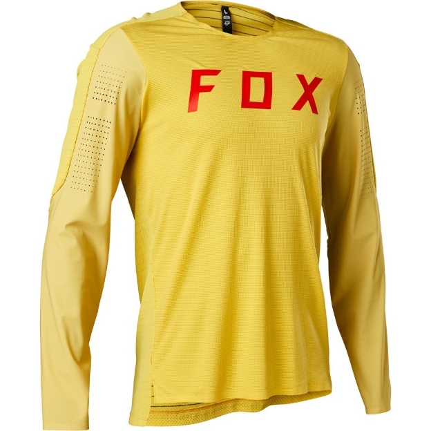 Obrázek Fox Flexair Pro Ls Jersey Pear Yellow