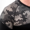 Obrázek SENSOR MERINO IMPRESS pánské triko kr.rukáv černá/honeycomb