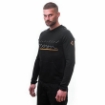 Obrázek SENSOR MERINO UPPER RJ pánská mikina klokanka černá