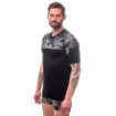 Obrázek SENSOR MERINO IMPRESS pánské triko kr.rukáv černá/honeycomb