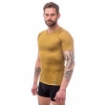Obrázek SENSOR COOLMAX TECH pánské triko kr.rukáv mustard