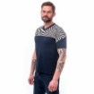 Obrázek SENSOR HELIUM pánský dres volný kr.rukáv deep blue/geometry