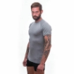 Obrázek SENSOR MERINO ACTIVE pánské triko kr.rukávv.šedá