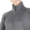 Obrázek SENSOR MERINO UPPER dámská mikina celozip šedá