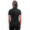 Obrázek SENSOR MERINO ACTIVE POLO dámské triko kr.rukáv černá
