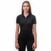 Obrázek SENSOR MERINO ACTIVE POLO dámské triko kr.rukáv černá