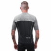Obrázek SENSOR CYKLO MOTION pánský dres kr.rukáv celozip černá/šedá