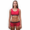 Obrázek SENSOR MERINO ACTIVE dámské kalhotky nohavičkou magenta